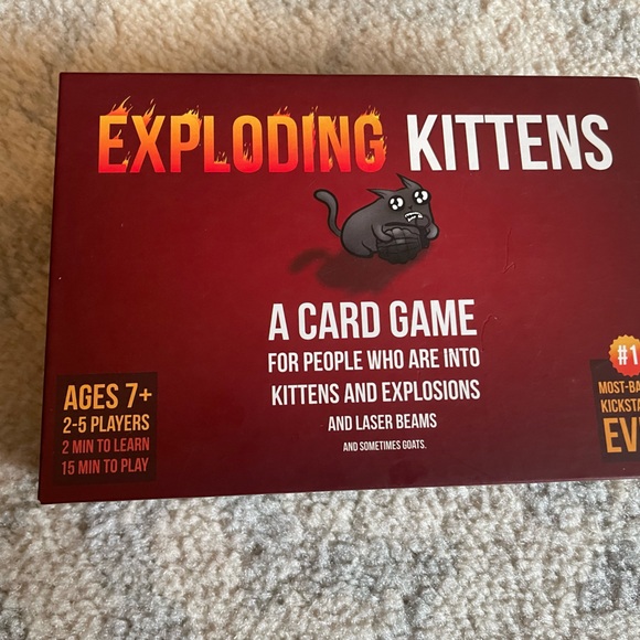 Other - Exploding kittens card game